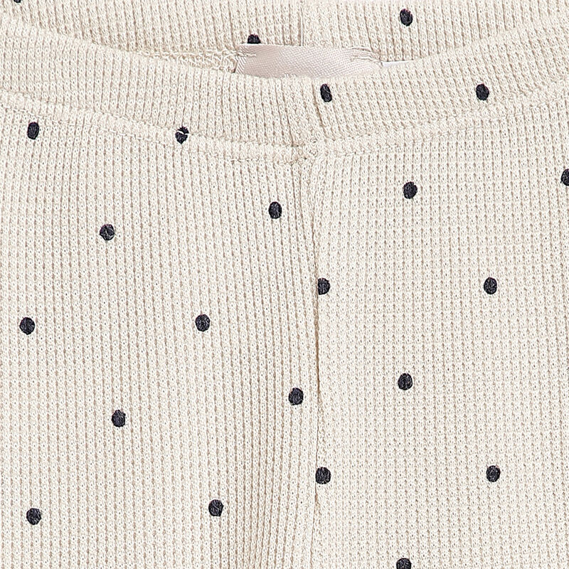 Girls Natural Printed Sweater with Leggings image number 5